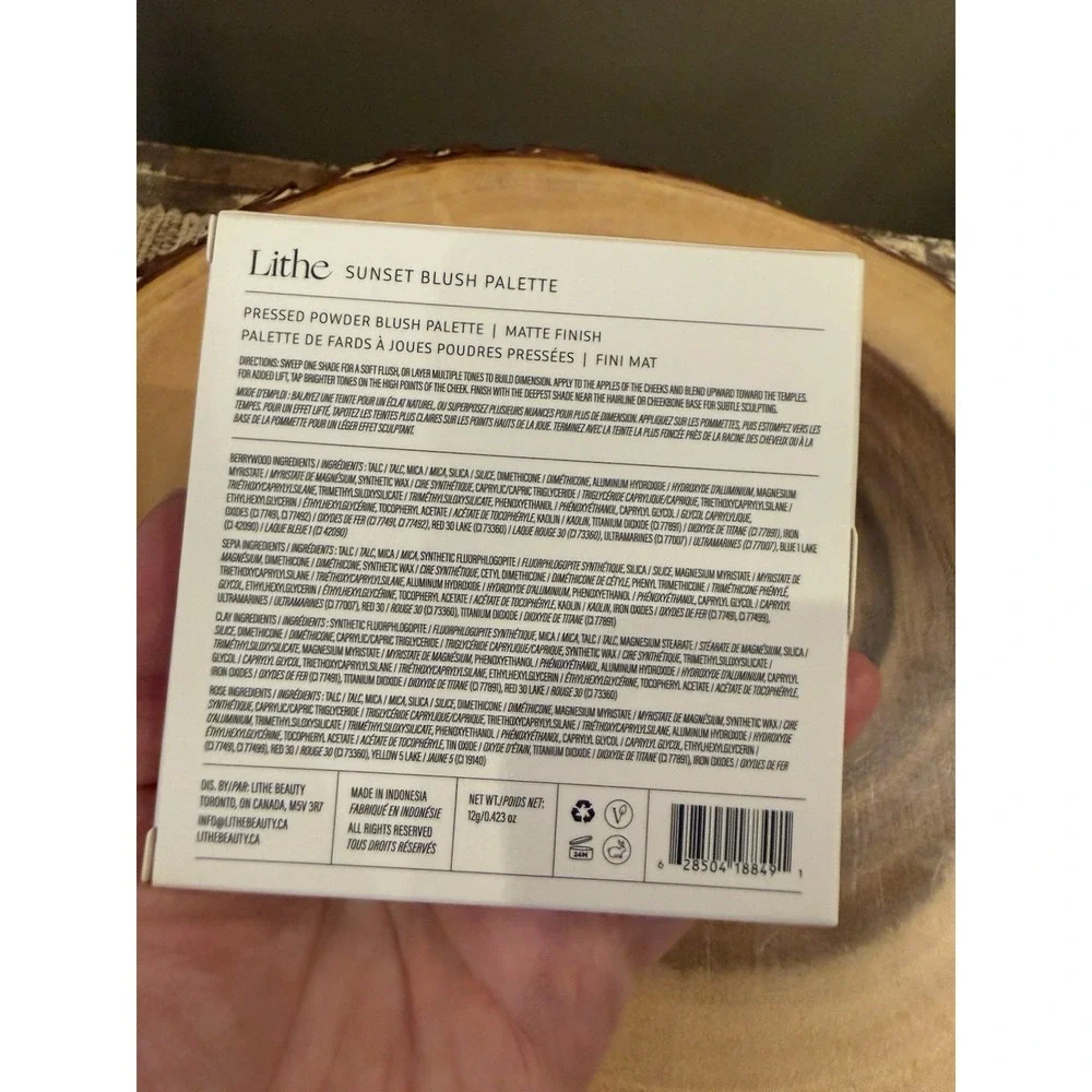 Lithe Beauty Sunset Blush Beauty Pallet New Inbox